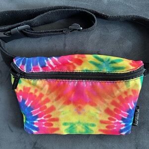 80s 90s Tie-Dye Fanny Pack – Perfect for Halloween Costume